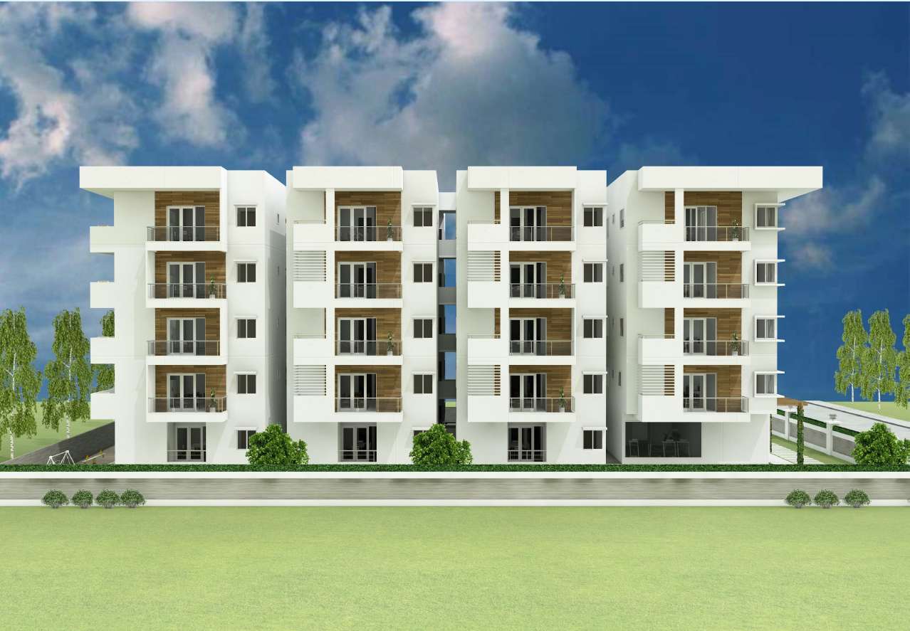 Indra Meadows facade, Sarjapur Road